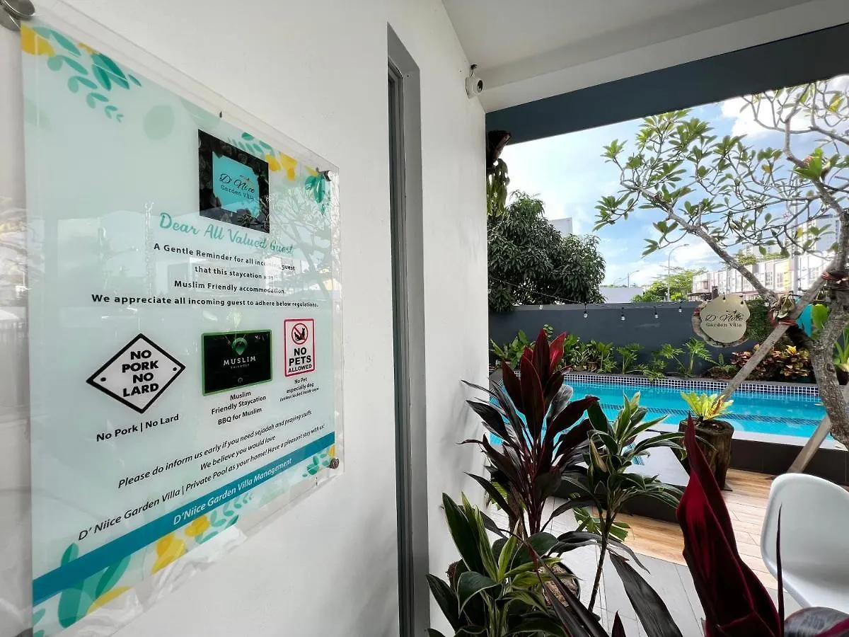 D Niice Garden View With Private Pool Bukit Indah, Johor Bahru Βίλα Μαλαισία